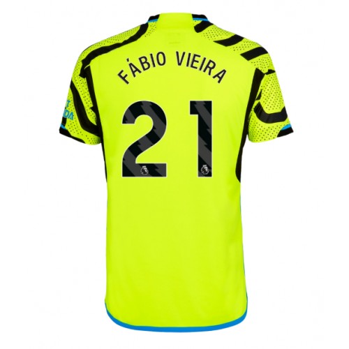 Arsenal Fabio Vieira #21 Gostujuci Dres 2023-24 Kratak Rukav